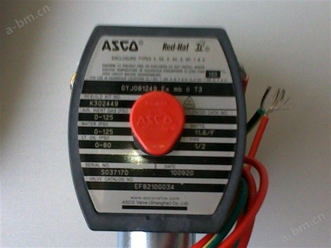 世格控制“asco防爆电磁阀，NF8327B002”，asco电磁阀