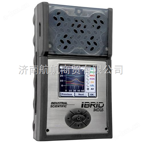 MX6 iBRiD全彩屏复合气体检测仪，MX6检测仪